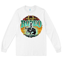 White rodeo Long Sleeve Tee - JahusDesignShop