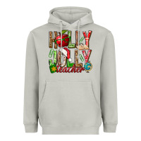Holly Jolly Teacher Heavyweight Hoodie | Teevron