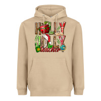 Mushroom holly jolly teacher Heavyweight Hoodie - NancyCooperArtShop