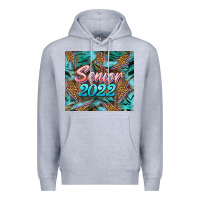 Heather Grey senior 2022 tumbler Premium Hoodie - BarkalooDesign