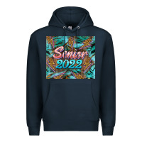 Navy senior 2022 tumbler Premium Hoodie - BarkalooDesign