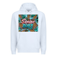 White senior 2022 tumbler Premium Hoodie - BarkalooDesign