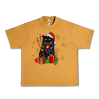 Peanut Butter black cat meowy christmas Urban Heavy Tee - AdoDesignShop