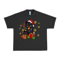 Pigment Black black cat meowy christmas Urban Heavy Tee - AdoDesignShop