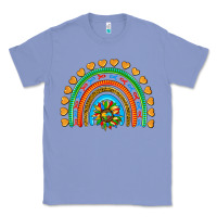 Colony Blue autism heart ribbon rainbow Classic Tee - AdoDesignShop