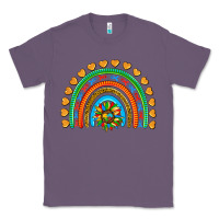 Lavender autism heart ribbon rainbow Classic Tee - AdoDesignShop