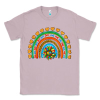 Lilac autism heart ribbon rainbow Classic Tee - AdoDesignShop
