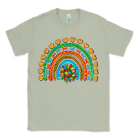 Matcha autism heart ribbon rainbow Classic Tee - AdoDesignShop