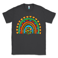 Smoke autism heart ribbon rainbow Classic Tee - AdoDesignShop