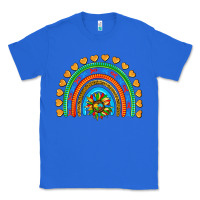 True Royal autism heart ribbon rainbow Classic Tee - AdoDesignShop