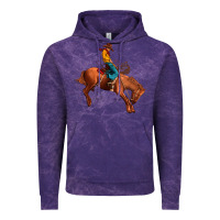 Cloud Purple cowboy rodeo Vintage Hoodie - JahusDesignShop
