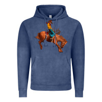 Vintage Denim cowboy rodeo Vintage Hoodie - JahusDesignShop