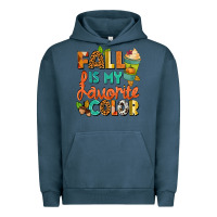 Pigment Midnight Navy Fall is my favorite color Urban Hoodie - NancyCooperArtShop