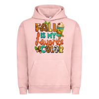 Pigment Salmon Fall is my favorite color Urban Hoodie - NancyCooperArtShop