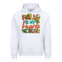 White Fall is my favorite color Urban Hoodie - NancyCooperArtShop