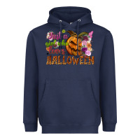 Just A Girl Who Loves Halloween Heavyweight Hoodie | Teevron