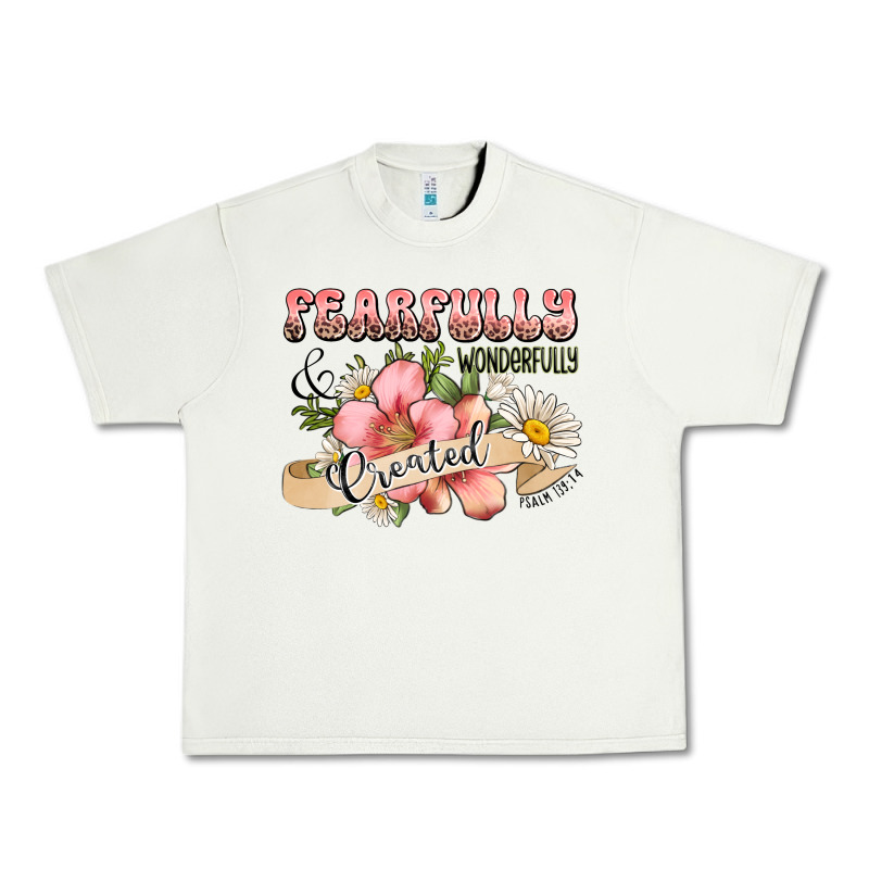 Fearfully And Wonderfully Created Urban Heavy Tee by JahusDesignShop | Teevron