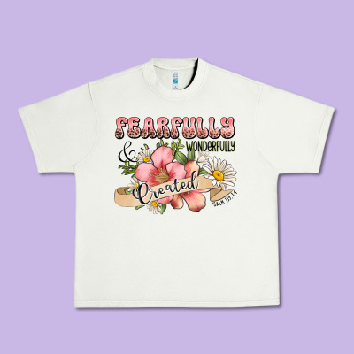 Fearfully And Wonderfully Created Urban Heavy Tee Designed By Jahusdesignshop
