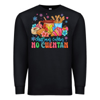 Black christmas calories no cuentan mexican Premium Sweatshirt - MaliasSmallBusiness