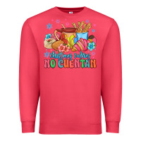 Cardinal christmas calories no cuentan mexican Premium Sweatshirt - MaliasSmallBusiness