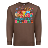 Chestnut christmas calories no cuentan mexican Premium Sweatshirt - MaliasSmallBusiness