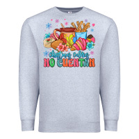 Heather Grey christmas calories no cuentan mexican Premium Sweatshirt - MaliasSmallBusiness