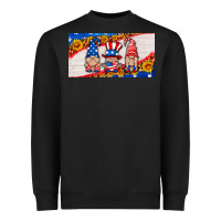 Black usa gnome license plate Heavyweight Sweatshirt - HRA Design Shop