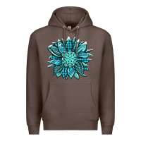 Coffee winter sunflower Premium Hoodie - Jasminsmagicworld