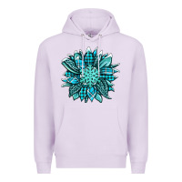 Lilac winter sunflower Premium Hoodie - Jasminsmagicworld