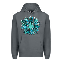 Rock winter sunflower Premium Hoodie - Jasminsmagicworld