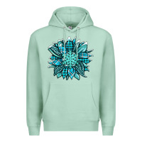 Seafoam winter sunflower Premium Hoodie - Jasminsmagicworld