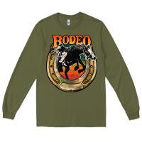 Army Green rodeo Long Sleeve Tee - JahusDesignShop