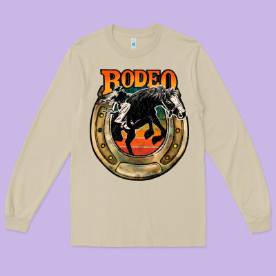 Rodeo Long Sleeve Tee Designed By Jahusdesignshop