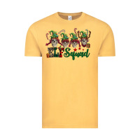 Vintage Mustard Elf squad skulls Vintage Tee - FaDigitalArtStudio