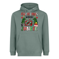Sage Christmas movie junkie Heavyweight Hoodie - MaliasSmallBusiness