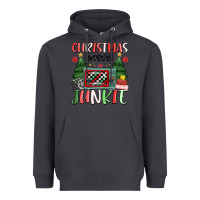 Smoke Christmas movie junkie Heavyweight Hoodie - MaliasSmallBusiness