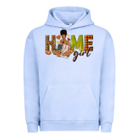 Pigment Grape Ice Home girl Fall afro girl Urban Hoodie - NancyCooperArtShop