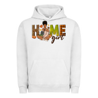 Pigment Lunar Rock Home girl Fall afro girl Urban Hoodie - NancyCooperArtShop