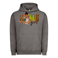 Pigment Tornado Home girl Fall afro girl Urban Hoodie - NancyCooperArtShop