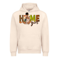 Sandshell Home girl Fall afro girl Urban Hoodie - NancyCooperArtShop