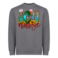 Storm christmas icu nurse Heavyweight Sweatshirt - FaDigitalArtStudio