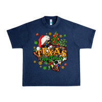 Navy texas christmas Urban Heavy Tee - AdoDesignShop