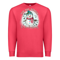 Cardinal 'tis the season to be freezing Premium Sweatshirt - MaliasSmallBusiness