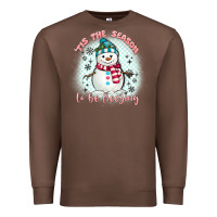 Chestnut 'tis the season to be freezing Premium Sweatshirt - MaliasSmallBusiness