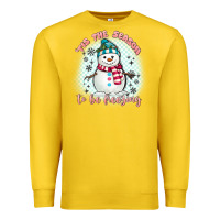 Lemon 'tis the season to be freezing Premium Sweatshirt - MaliasSmallBusiness