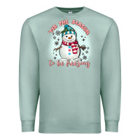 Seafoam 'tis the season to be freezing Premium Sweatshirt - MaliasSmallBusiness