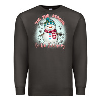 Smoke 'tis the season to be freezing Premium Sweatshirt - MaliasSmallBusiness