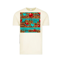 Vintage Arctic teacher life seamless pattern Vintage Tee - HRA Design Shop