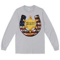 Moon Dust sheriff american flag Long Sleeve Tee - JahusDesignShop