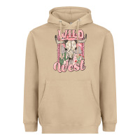 Mushroom wild west Heavyweight Hoodie - MaliasSmallBusiness